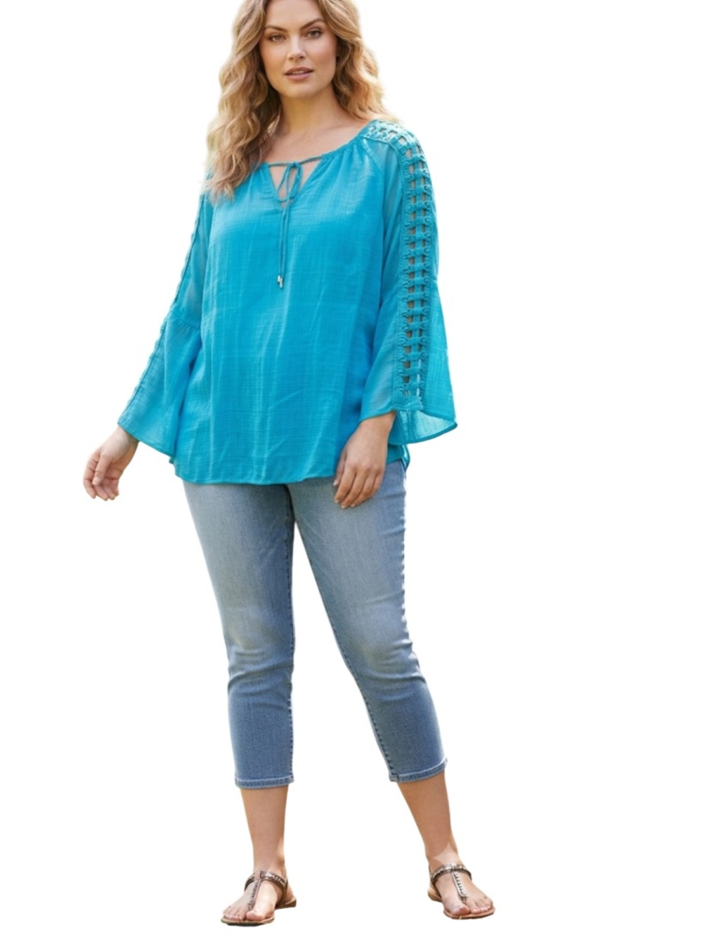 ALYX women's blue 💙 blouse size XL in excellent condition